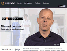 Tablet Screenshot of inzpirator.dk